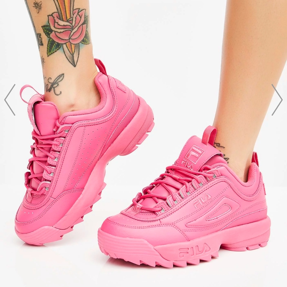 Fila Disruptor II (2) Premium Sneakers Candy Pink